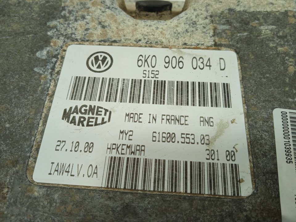 Centralita motor uce seat cordoba berlina (6k2) signo