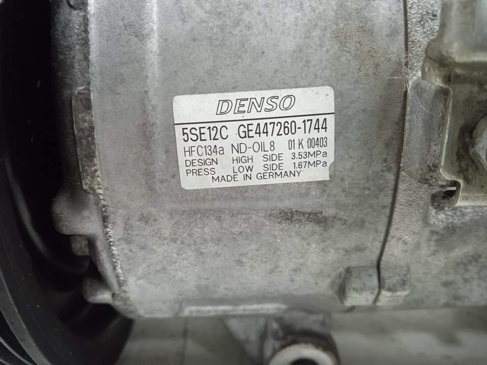Compresor aire acondicionado toyota corolla verso (r1) 2.2 d4d luna