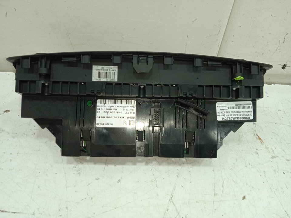 Mando calefaccion / aire acondicionado citroen c5 berlina 2.0 hpi exclusive