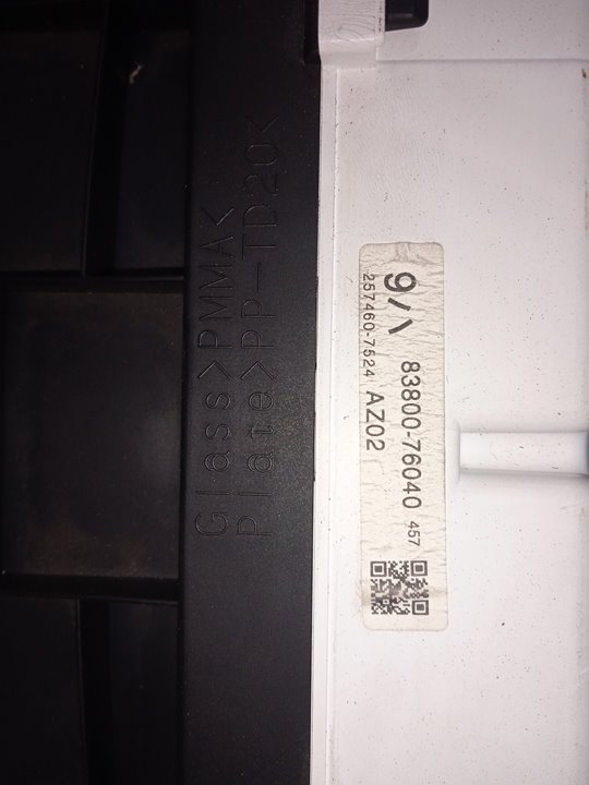 Cuadro instrumentos lexus ct (zwa10) 200h