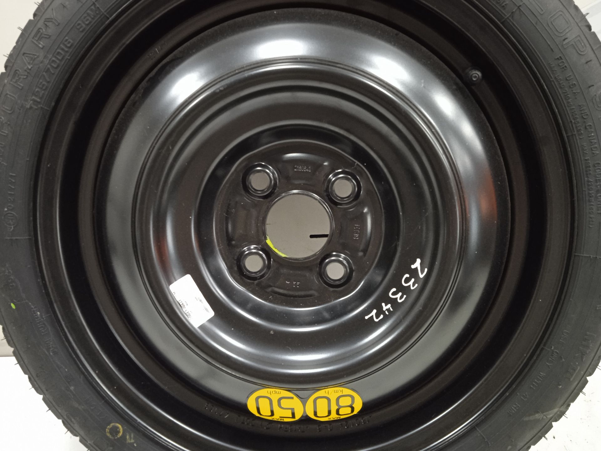 Rueda de repuesto toyota yaris (p13) hybrid feel!