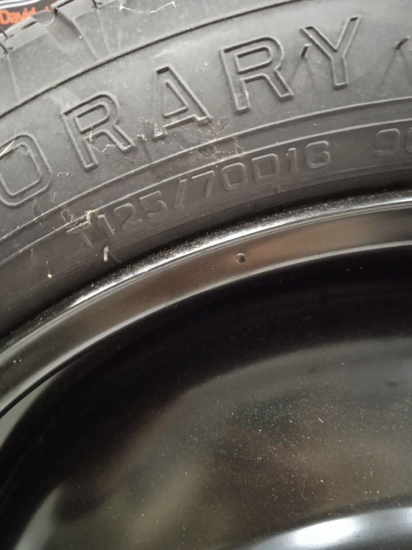 Rueda de repuesto toyota yaris (p13) hybrid feel!