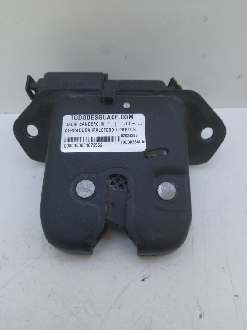 Cerradura maletero / porton dacia sandero iii 