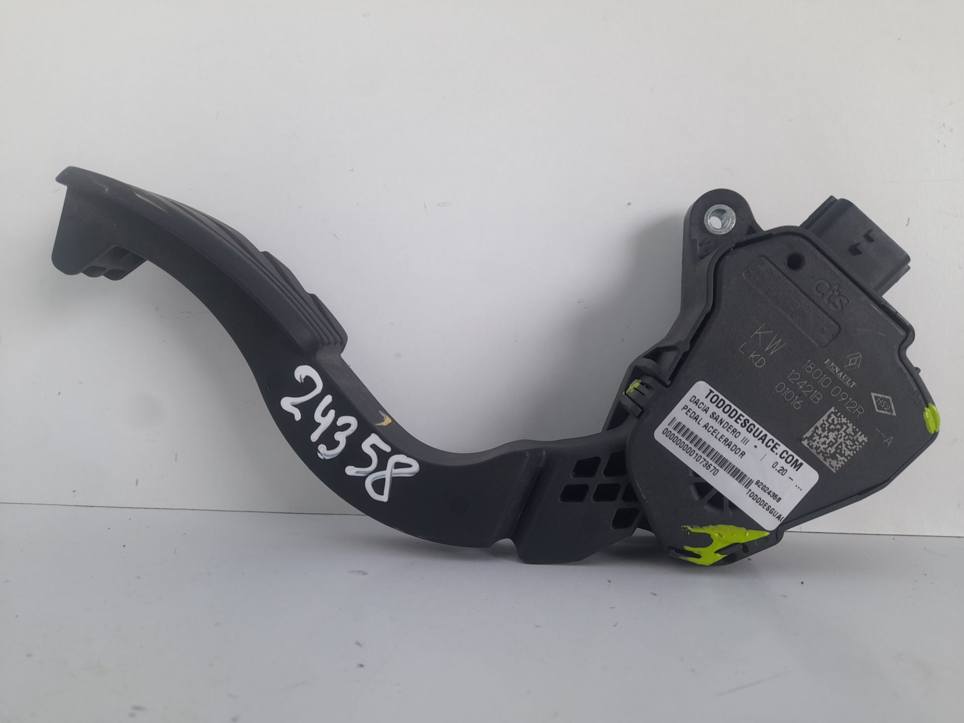 Pedal acelerador dacia sandero iii 