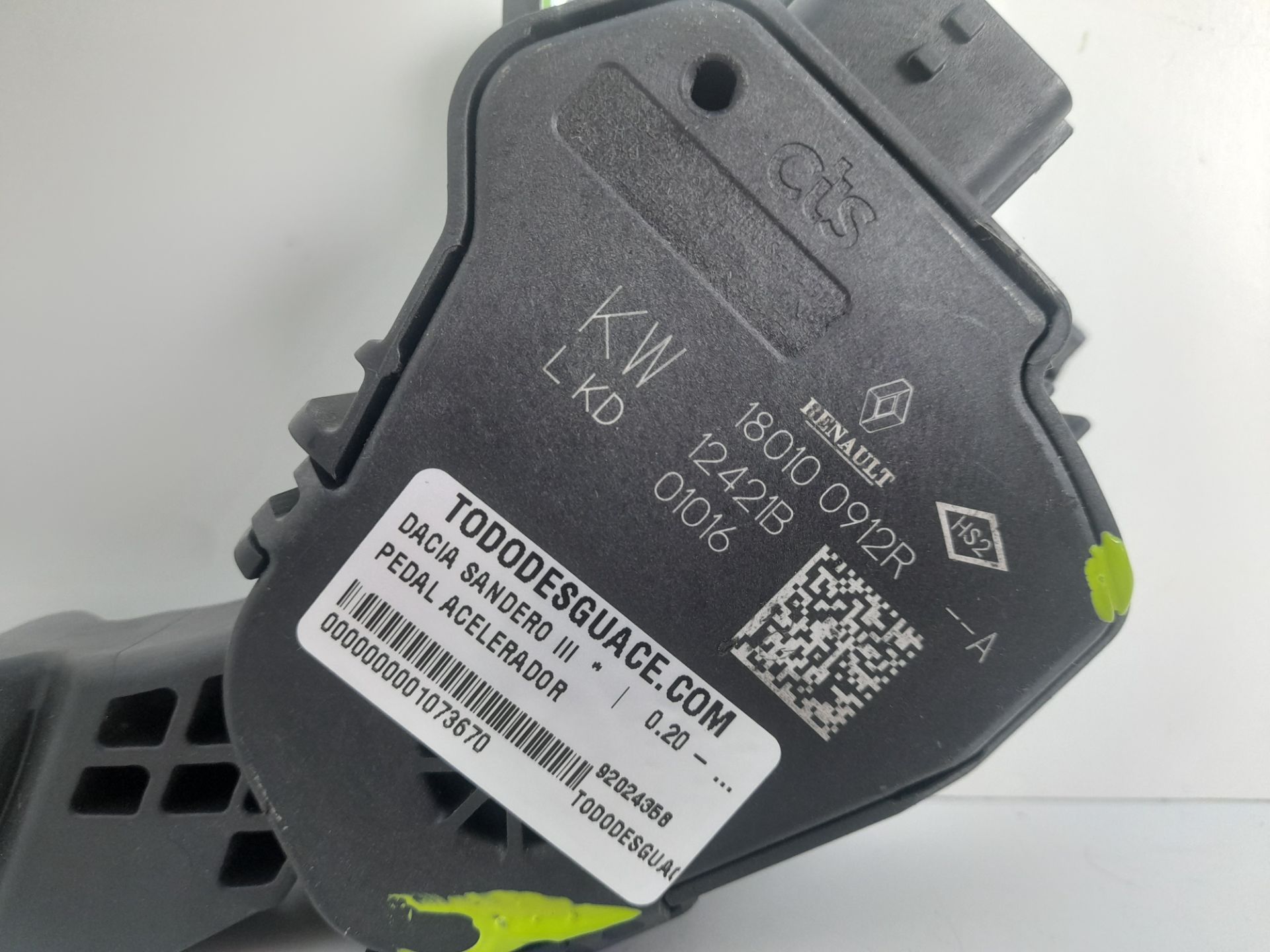 Pedal acelerador dacia sandero iii 