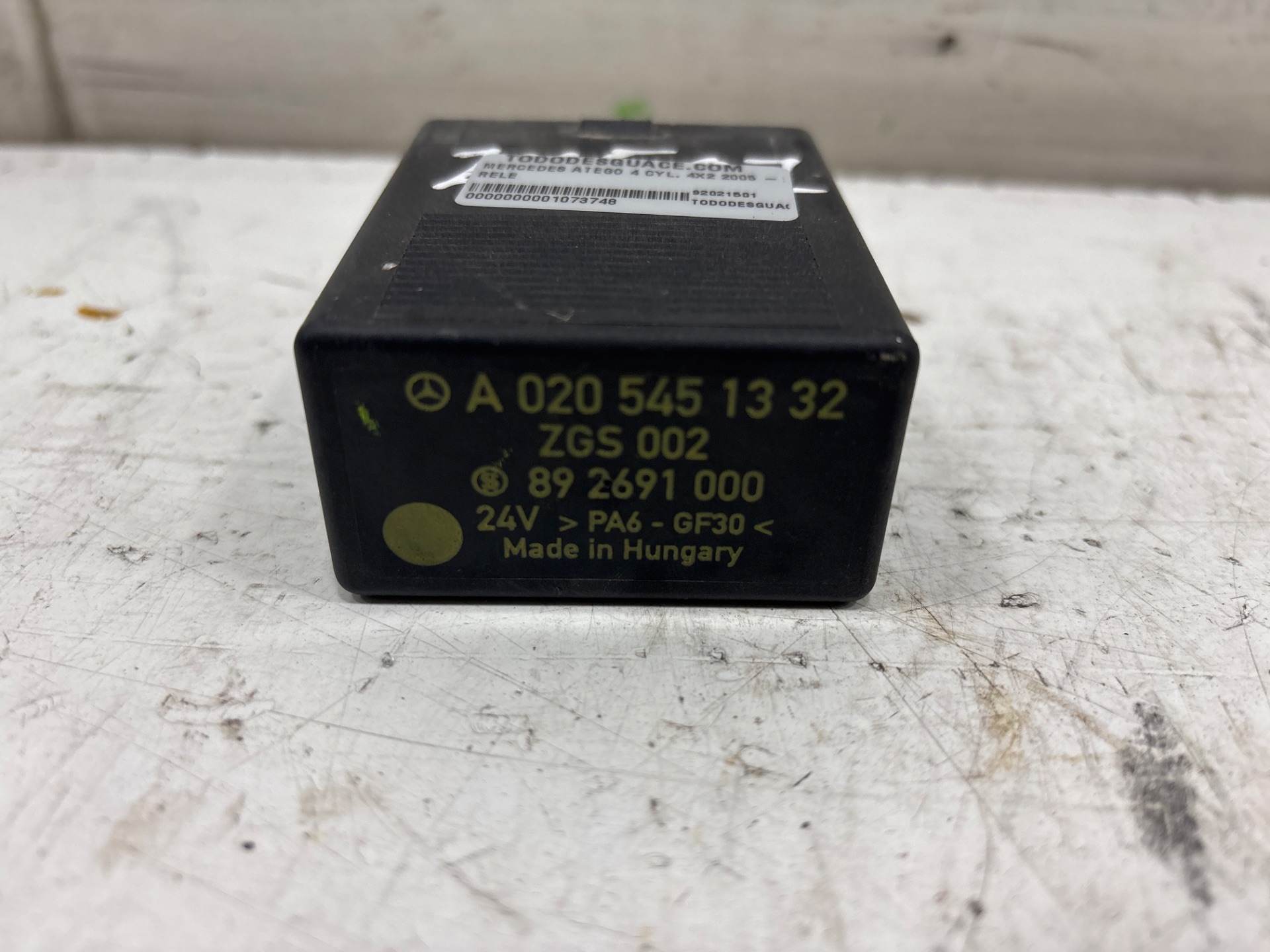 Rele mercedes-benz atego 2 4-zyl. 4x2 bm 970246 (2005) 