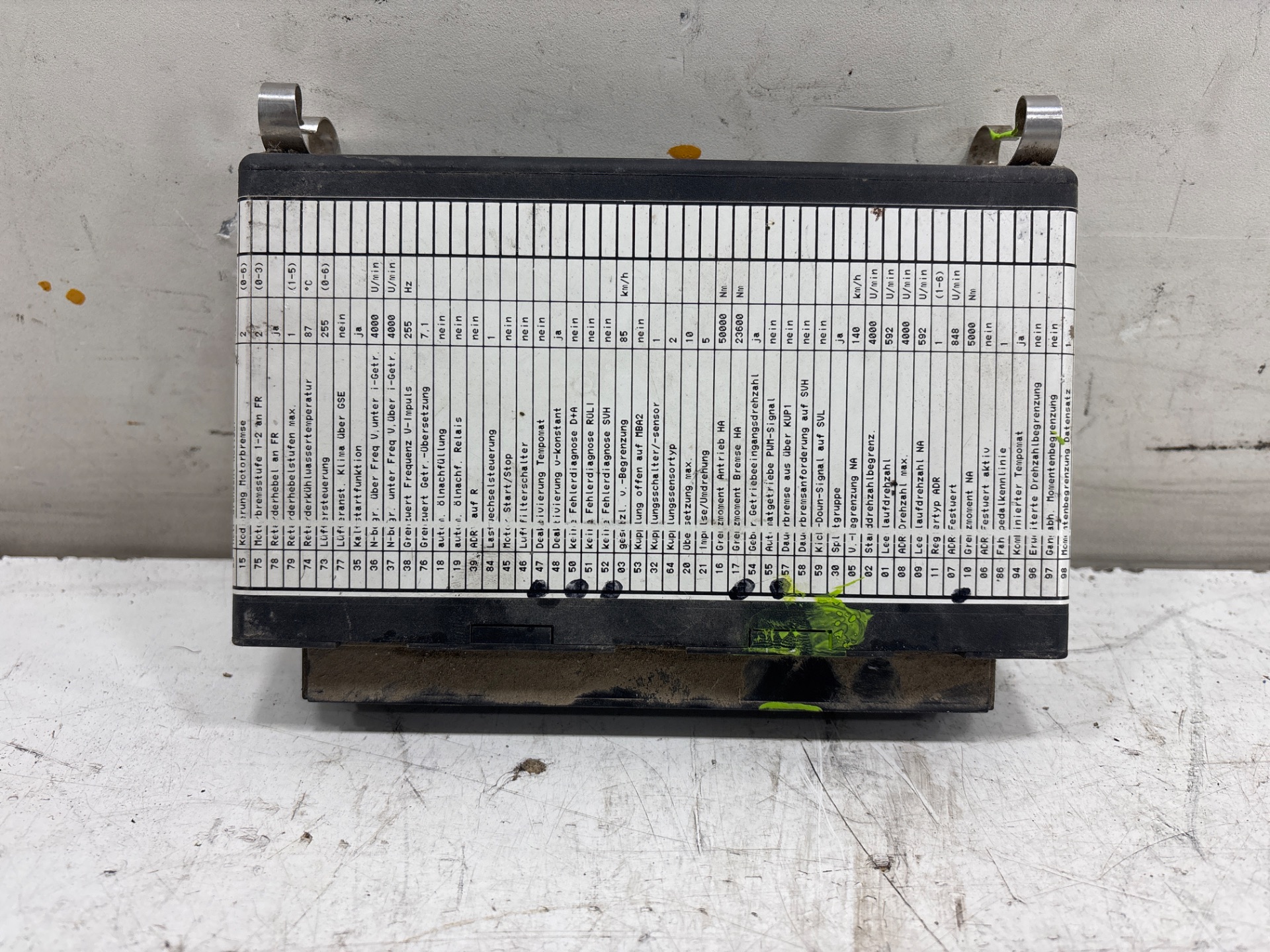 Unidad de control mercedes-benz atego 6-zyl. 4x4 bm 97026 (1998) 1328  (4x4)  om 906 la l (larg