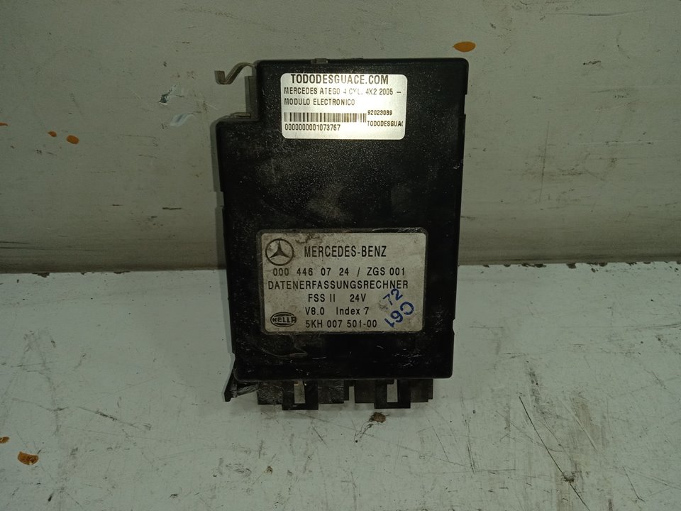 Modulo electronico mercedes-benz atego 2 4-zyl. 4x2 bm 970246 (2005) 