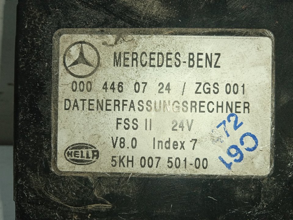 Modulo electronico mercedes-benz atego 2 4-zyl. 4x2 bm 970246 (2005) 