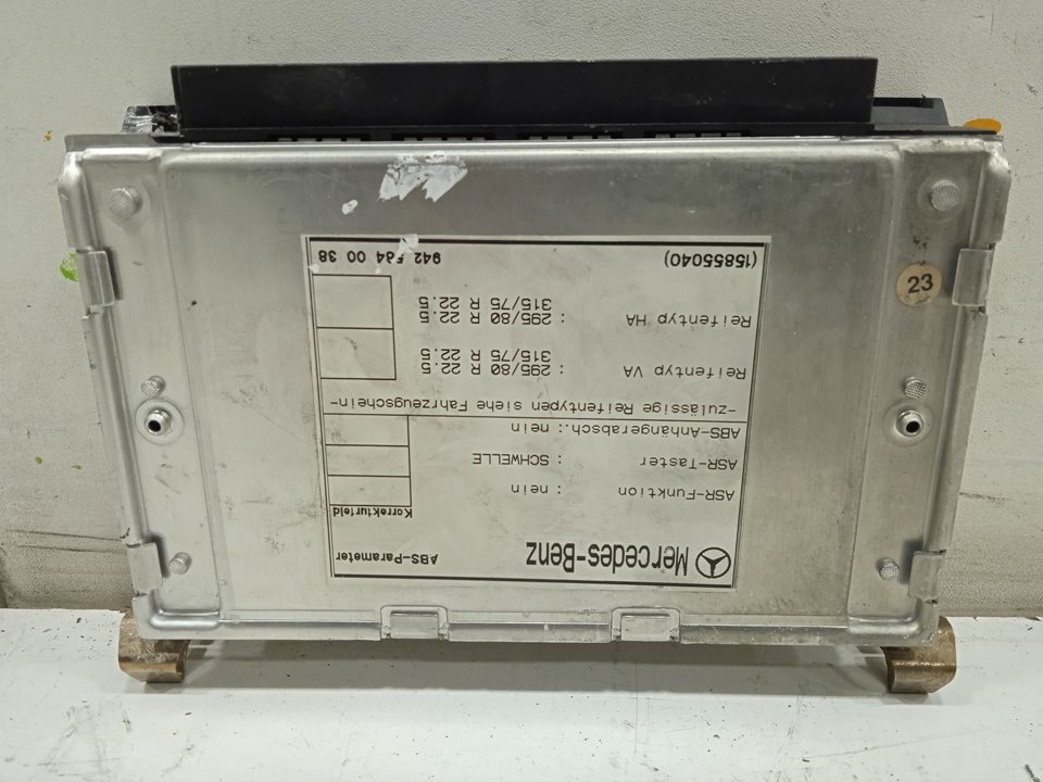 Centralita abs mercedes-benz atego 3-ejes 26 t bm 95024 (1998) 2528  (6x2)       om 906 la l 