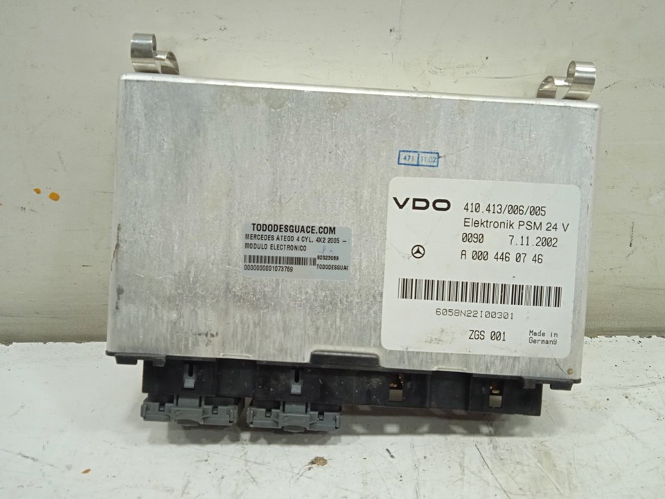 Modulo electronico mercedes-benz atego 2 4-zyl. 4x2 bm 970246 (2005) 