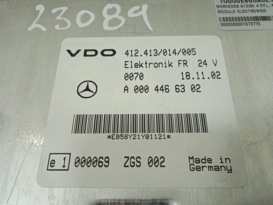 Modulo electronico mercedes-benz atego 2 4-zyl. 4x2 bm 970246 (2005) 