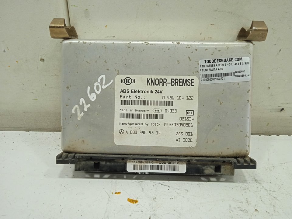 Centralita abs mercedes-benz atego 6-zyl. 4x4 bm 97026 (1998) 1328  (4x4)  om 906 la l (larg