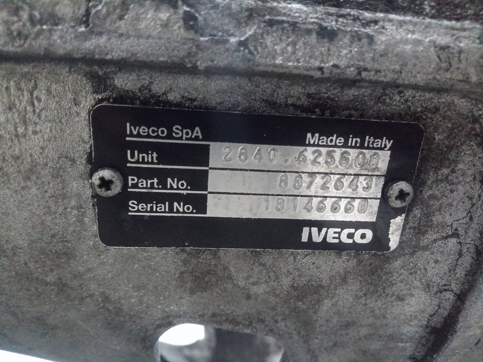 Caja cambios iveco  no identificado
