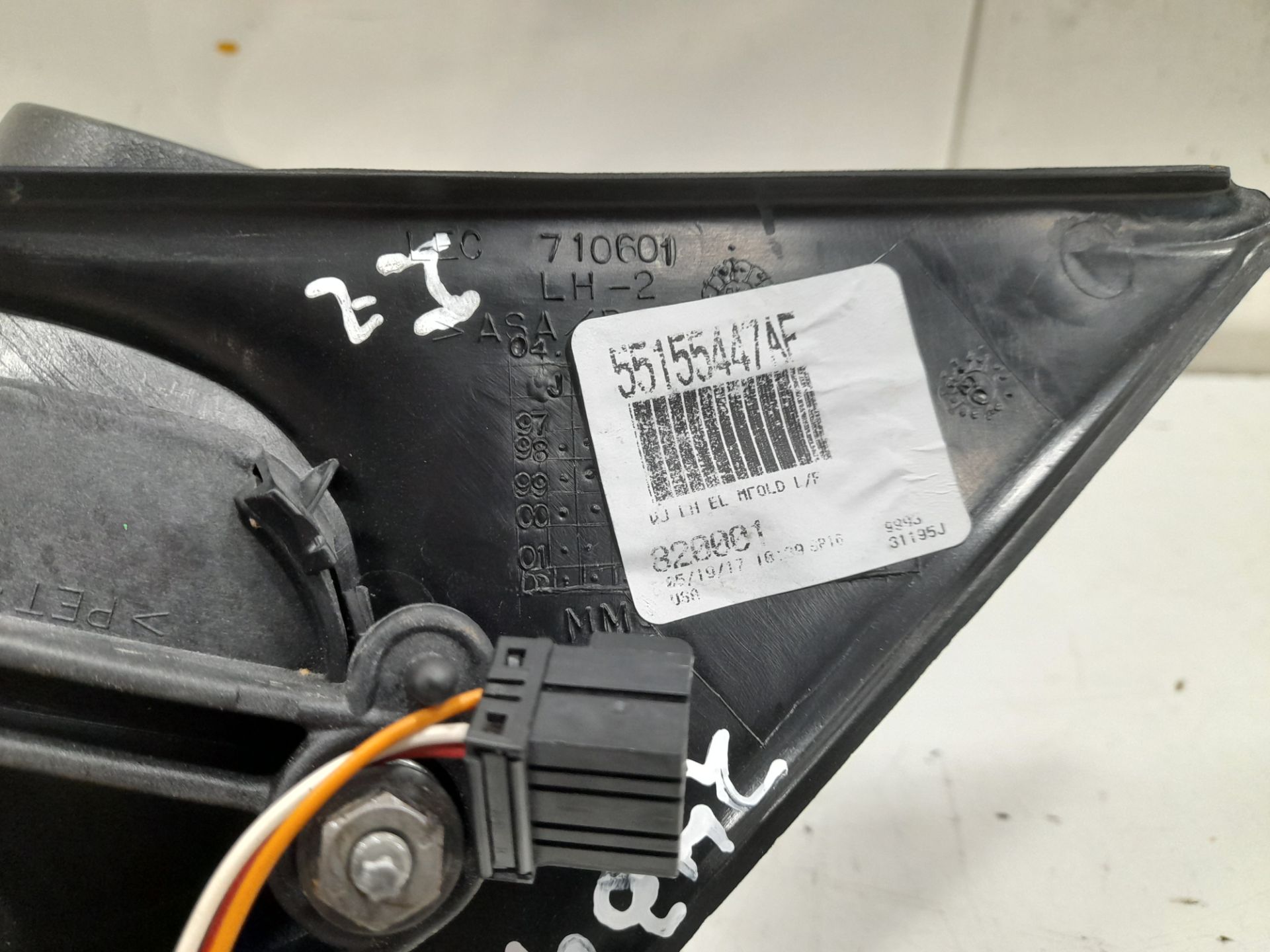 Retrovisor izquierdo jeep grand cherokee (wjwg) 2.7 crd limited