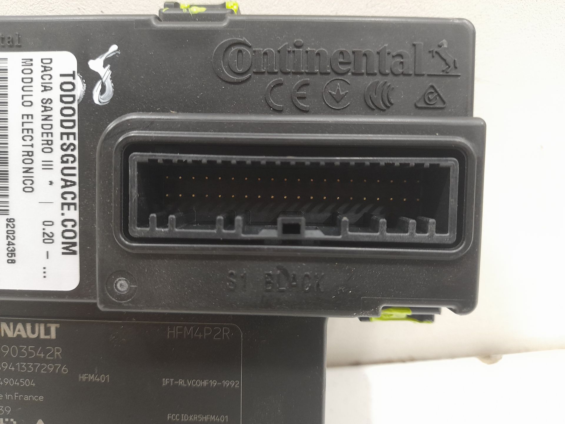 Modulo electronico dacia sandero iii 