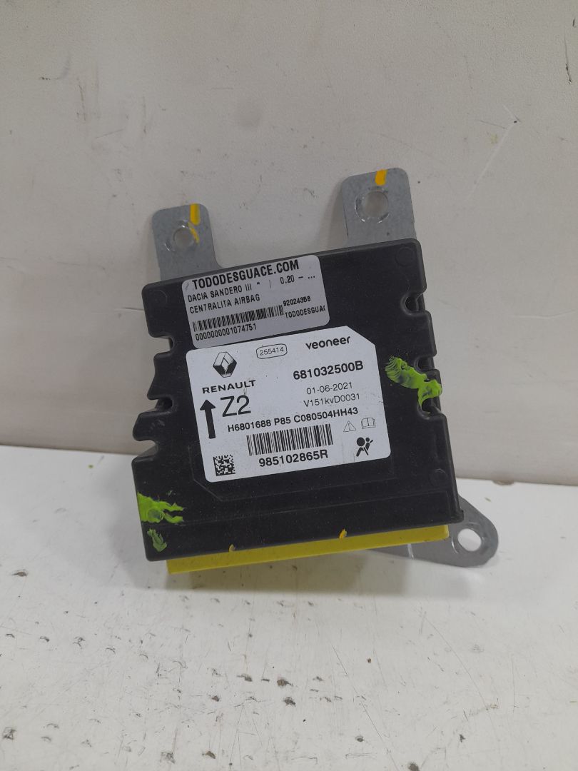 Centralita airbag dacia sandero iii 