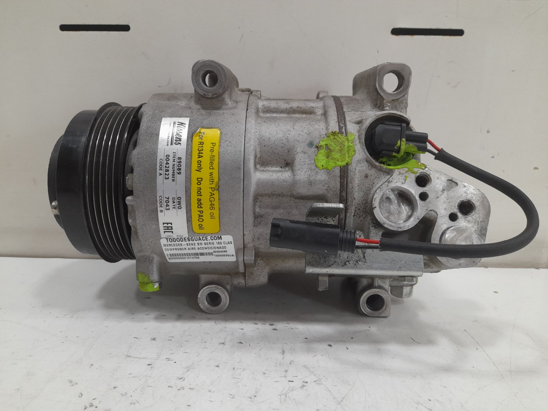 Compresor aire acondicionado mercedes-benz clase a (bm 169) 