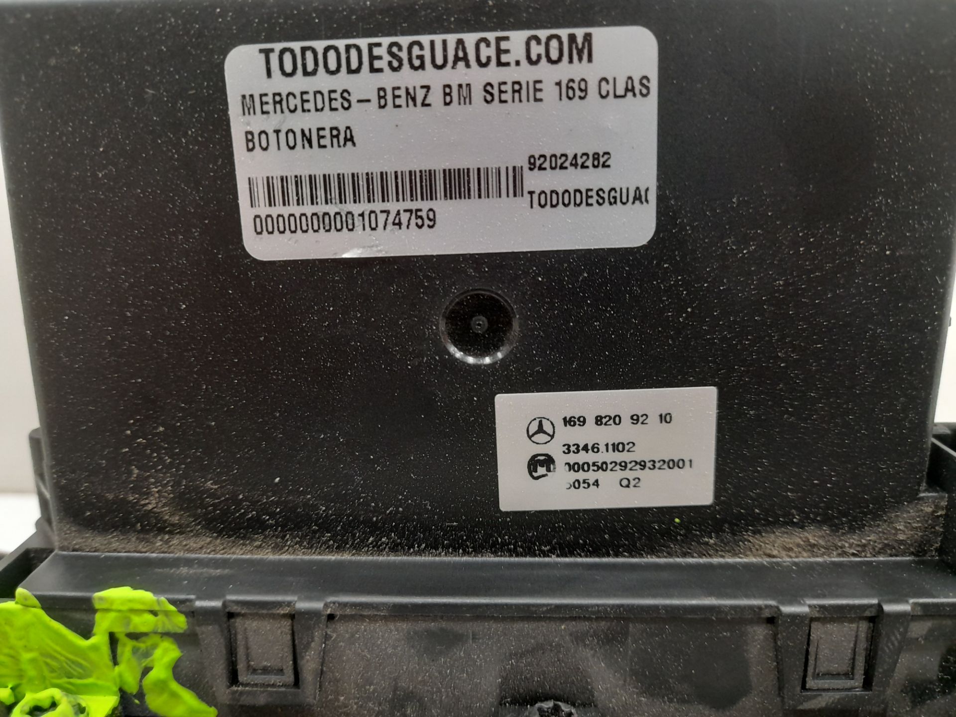 Botonera mercedes-benz clase a (bm 169) 