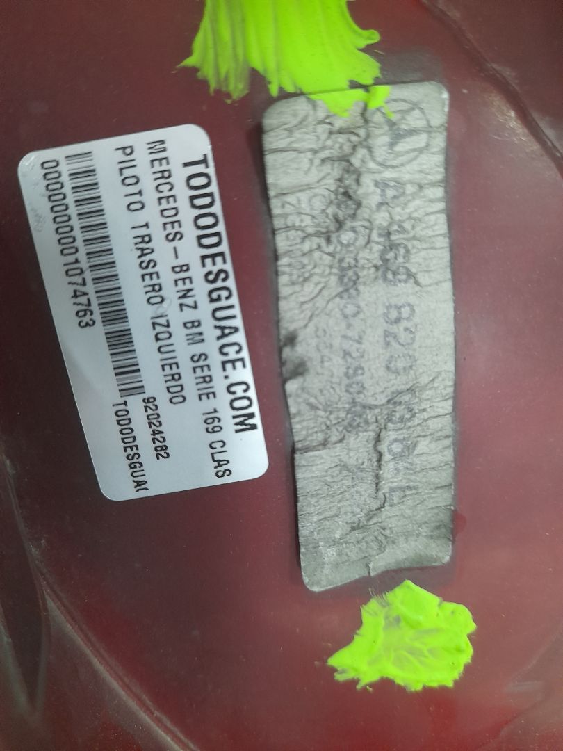 Piloto trasero izquierdo mercedes-benz clase a (bm 169) 