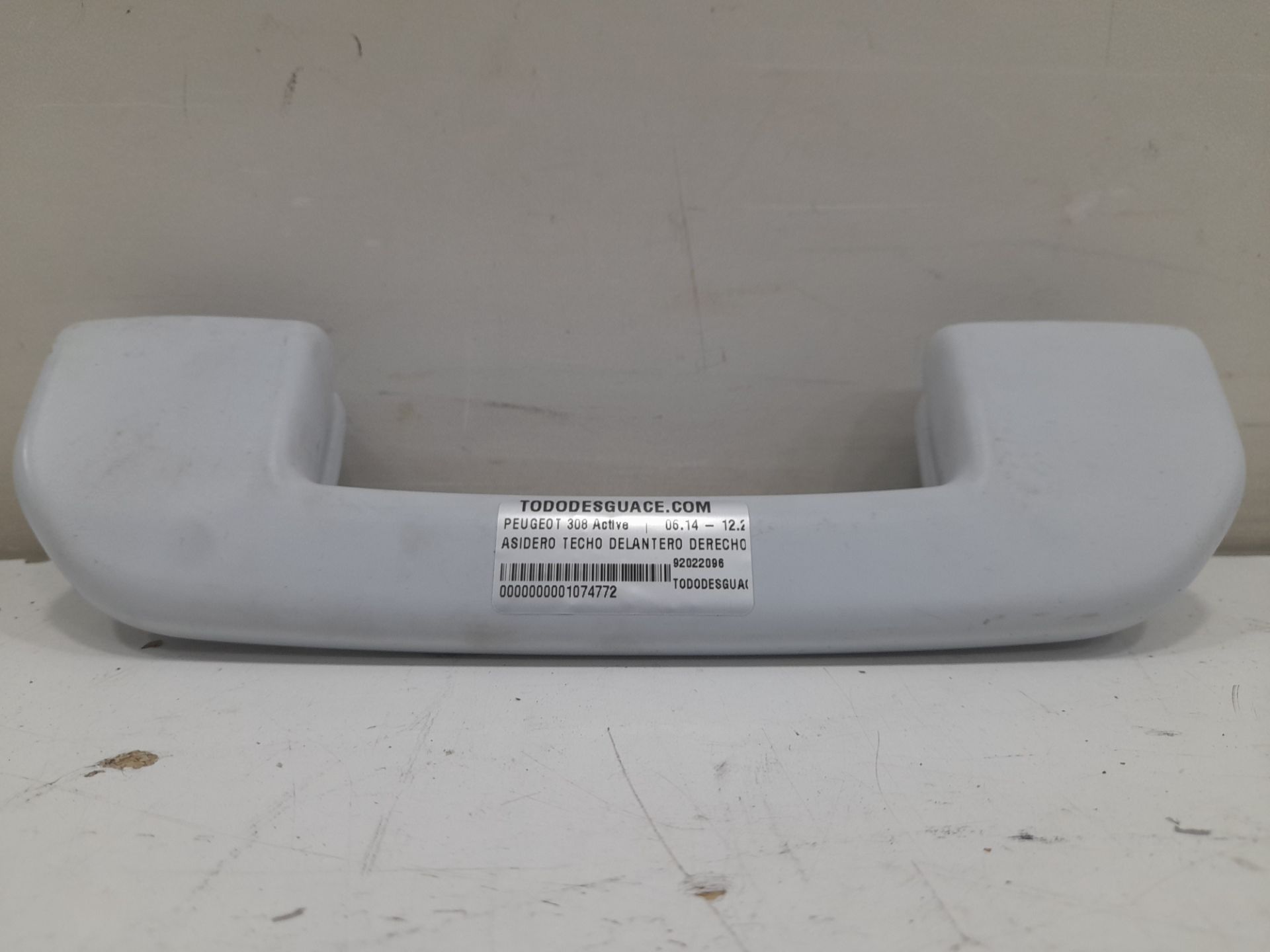 Asidero techo delantero derecho peugeot 308 active
