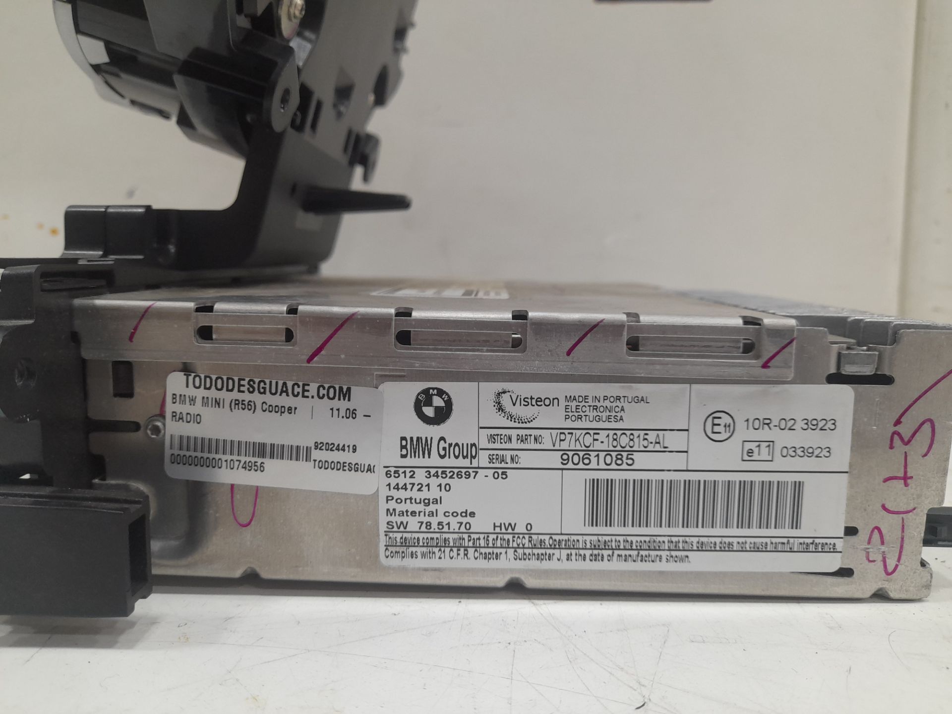 No identificado bmw mini (r56) cooper