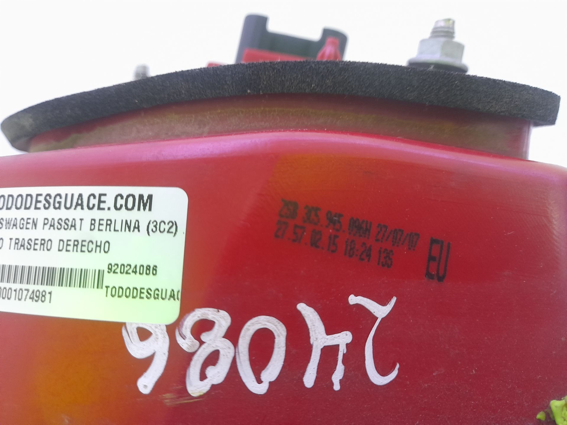 Piloto trasero derecho volkswagen passat berlina (3c2) advance
