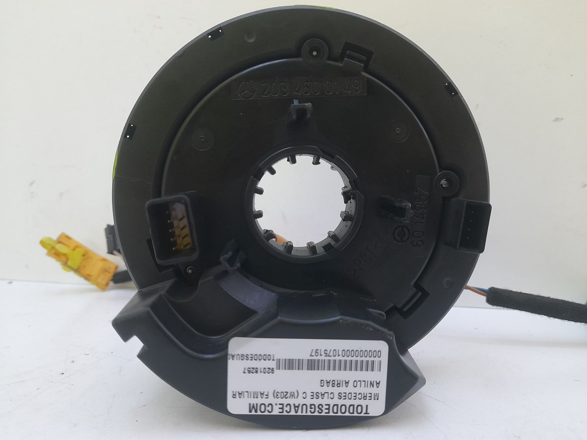 Anillo airbag mercedes-benz clase c (bm 203) familiar c 270 t cdi (203.216)