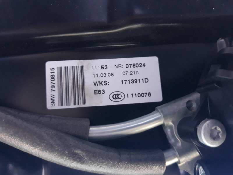  techo electrico   bmw serie 6 coupe (e63) 635d 3.0 turbodiesel cat