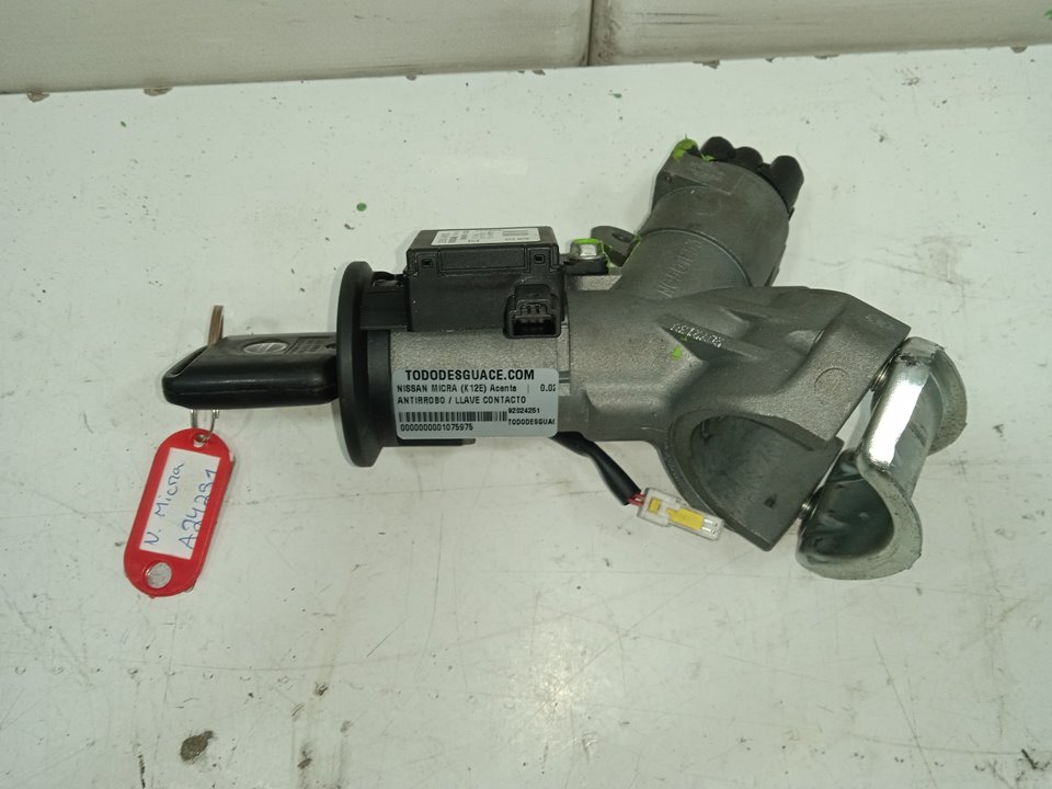 Antirrobo / llave contacto nissan micra (k12e) acenta