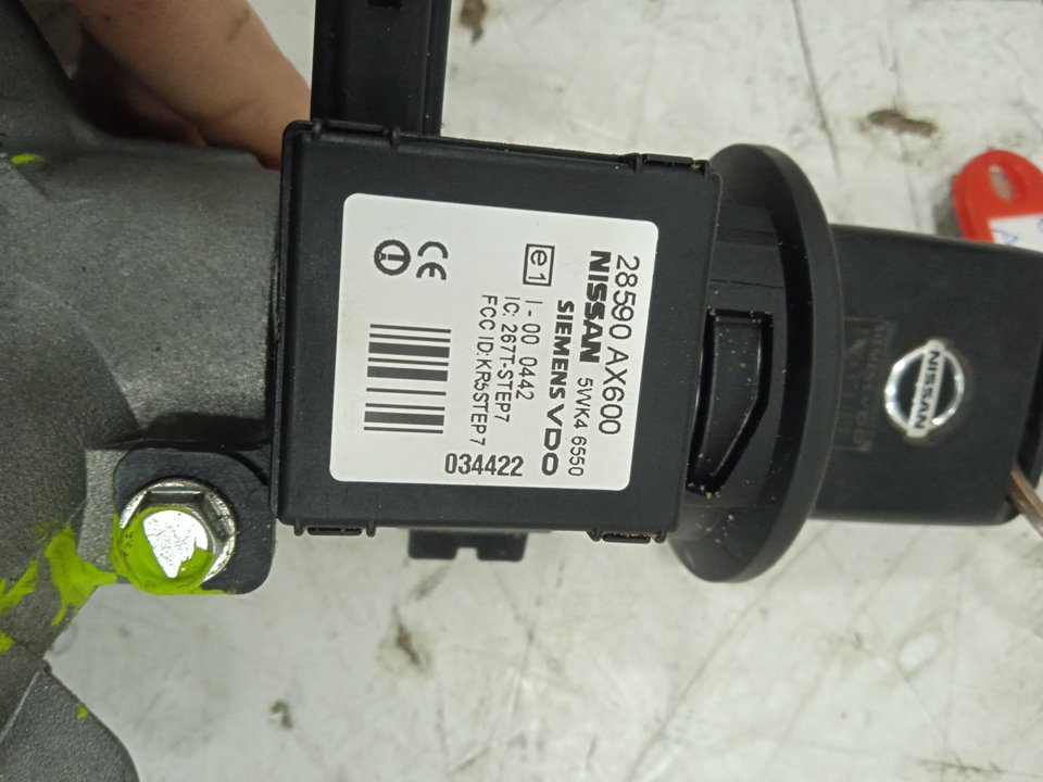 Antirrobo / llave contacto nissan micra (k12e) acenta