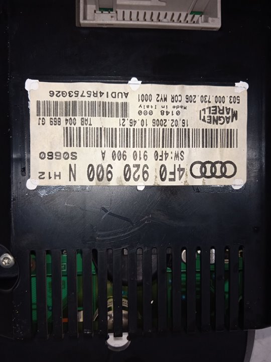 Cuadro instrumentos audi a6 berlina (4f2) 2.0 tdi