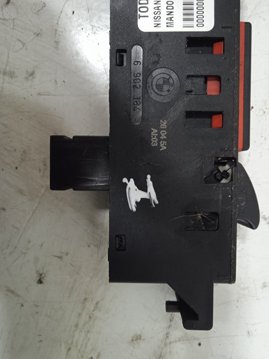 Mando elevalunas delantero izquierdo nissan micra (k12e) acenta