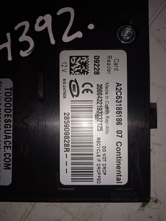 Modulo electronico renault megane iii berlina 5p bose edition