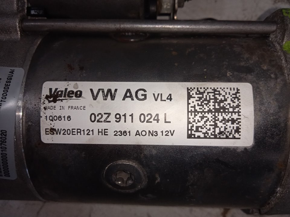 Motor arranque volkswagen golf vii (5g1be1) bluemotion