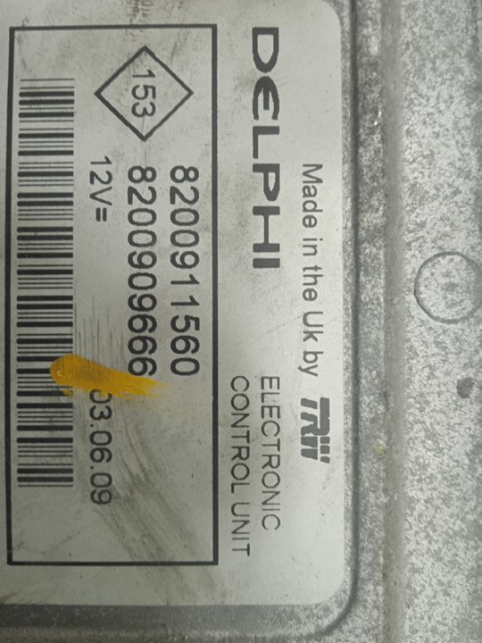 Centralita motor uce renault clio iii confort dynamique