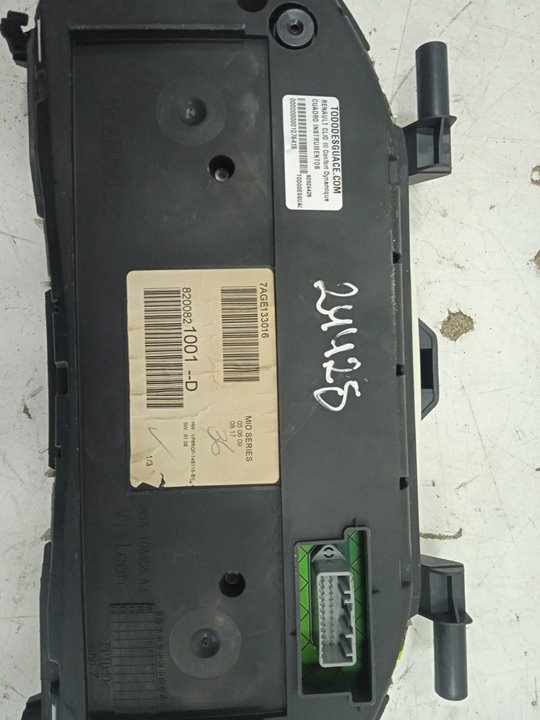 Cuadro instrumentos renault clio iii confort dynamique