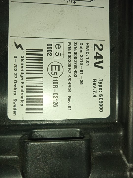 No identificado man tgs 18.xxx (2007) fsa  4x2   lls m (largura med