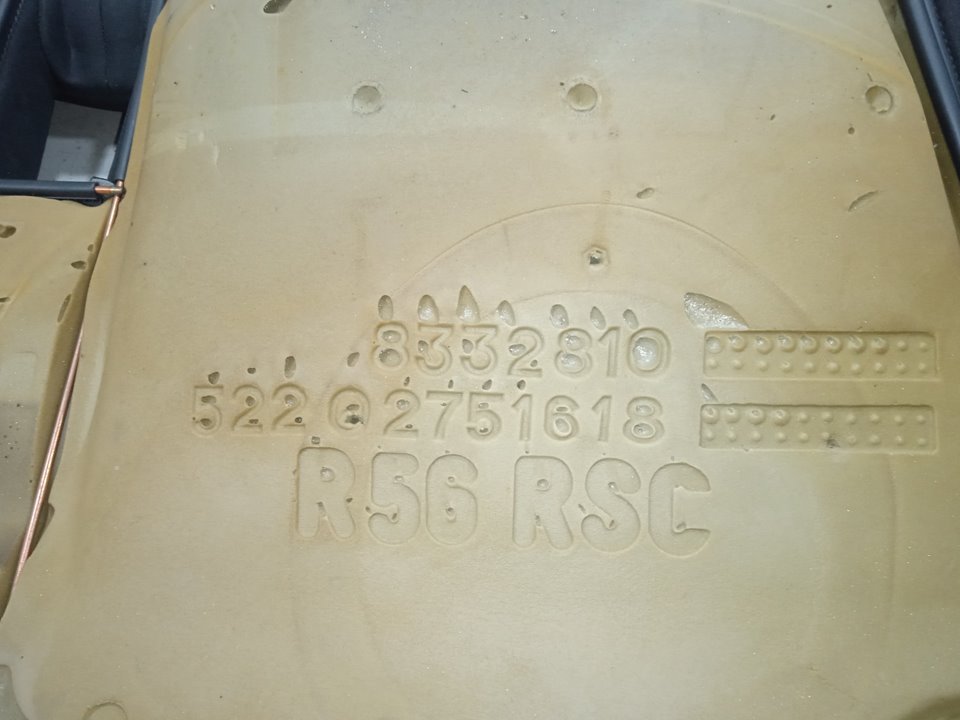 Asientos traseros bmw mini (r56) cooper