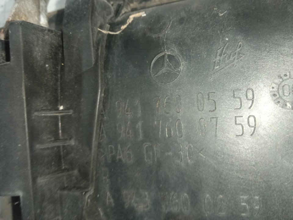 Maneta exterior delantera derecha mercedes-benz axor 2 c 4-ejes 32 t bm 942 (09.2006) 3243  8x44   om 457 la l (lar