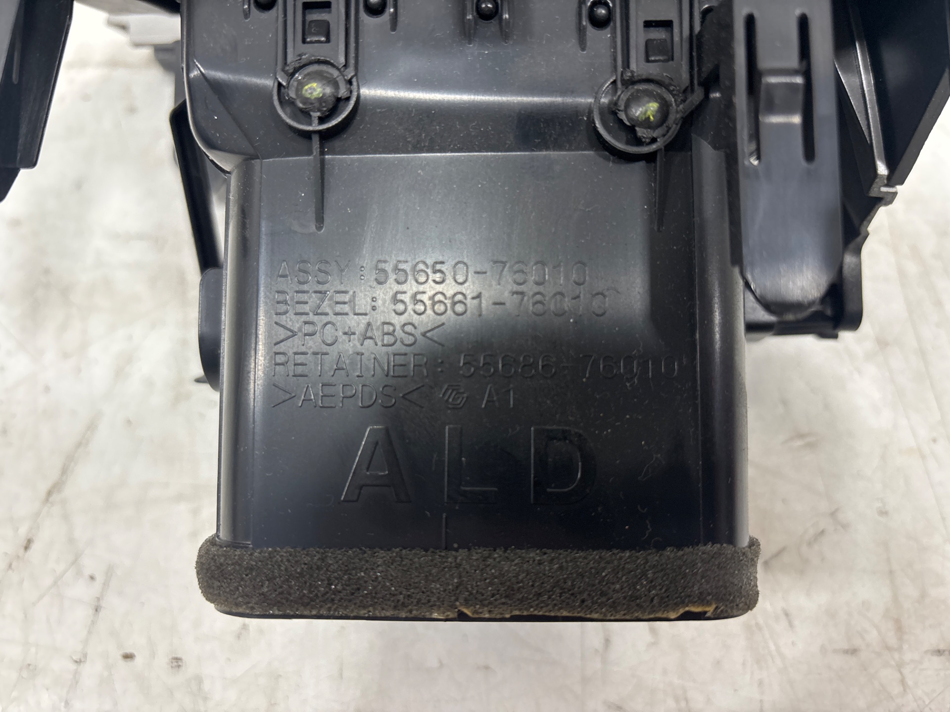 Aireador lexus ct (zwa10) 200h