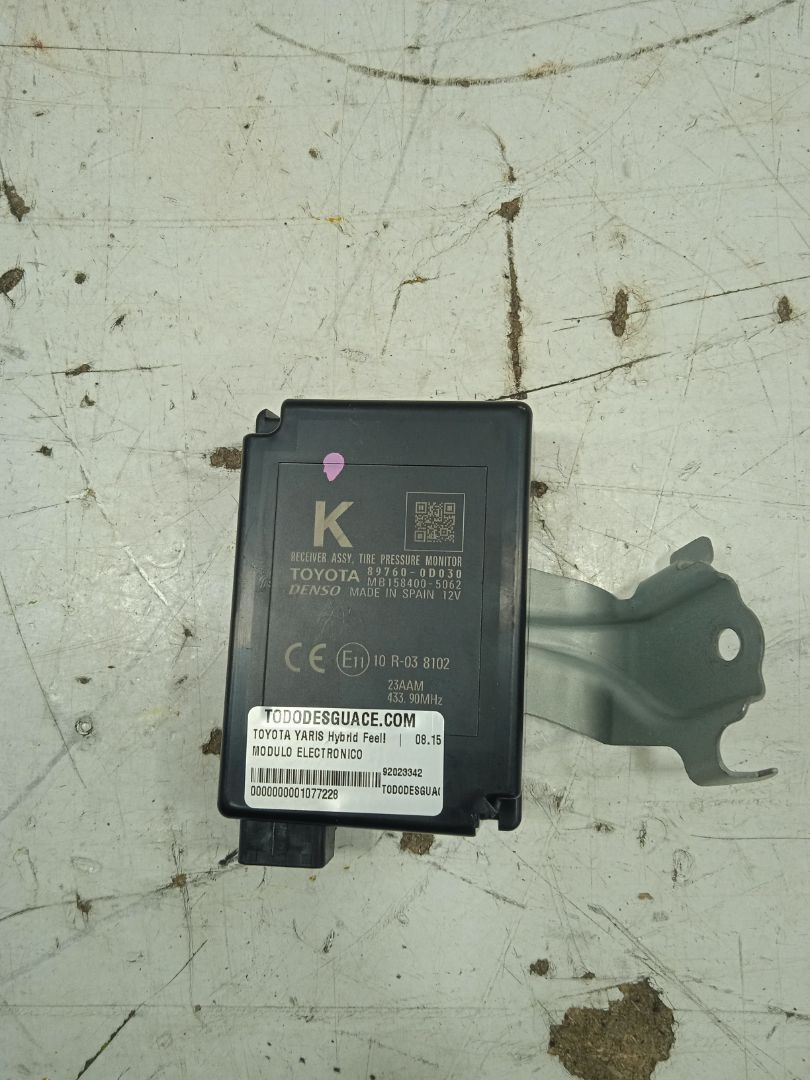 Modulo electronico toyota yaris (p13) hybrid feel!