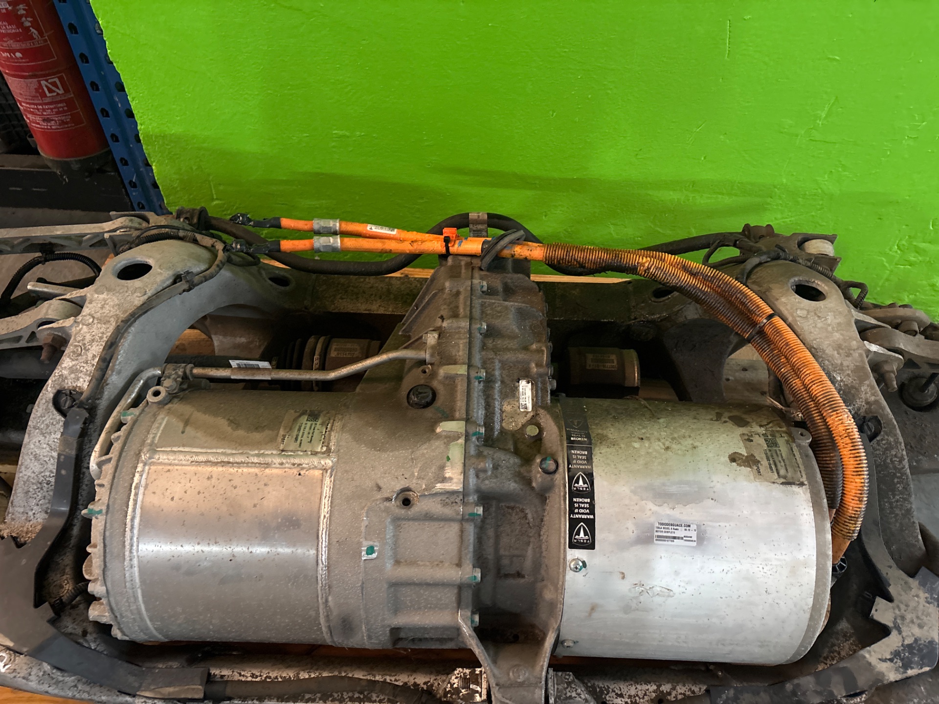 Motor completo tesla model s basis