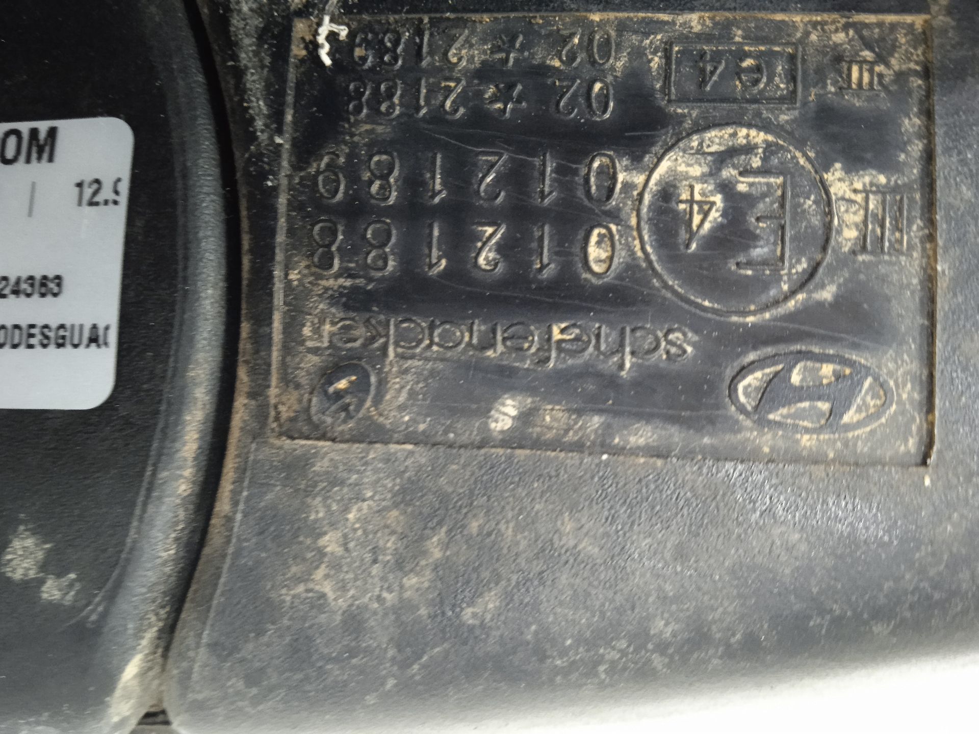 Retrovisor derecho hyundai accent (lc) gl 5p