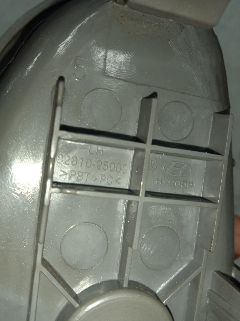 Maneta interior delantera izquierda hyundai accent (lc) gl 4p