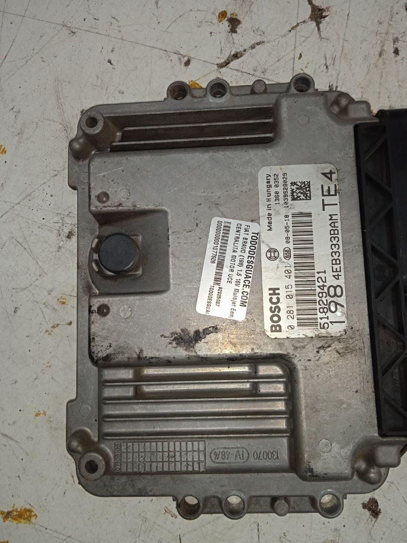 Centralita motor uce fiat ii bravo (198) 1.6 16v multijet easy (77kw)