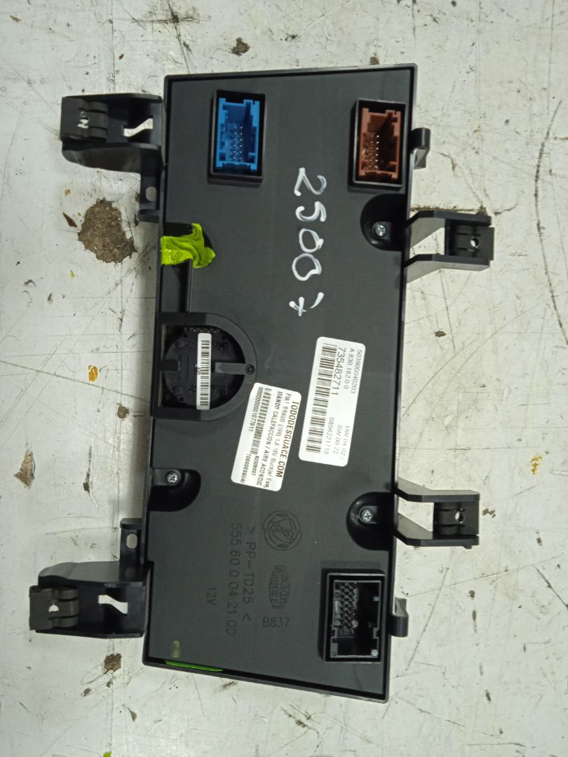 Mando calefaccion / aire acondicionado fiat ii bravo (198) 1.6 16v multijet easy (77kw)