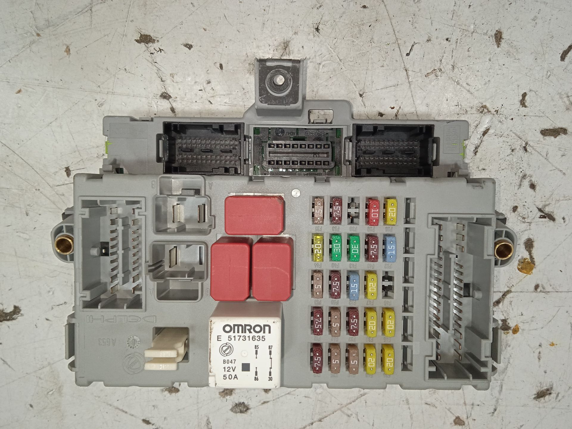 Caja reles / fusibles fiat ii bravo (198) 1.6 16v multijet easy (77kw)