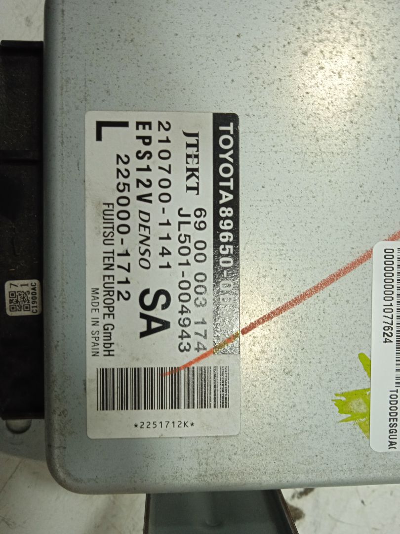 Modulo electronico toyota yaris (p13) hybrid feel!