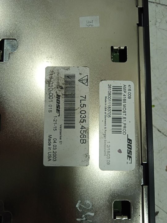 No identificado porsche cayenne (tipo 9pa) s